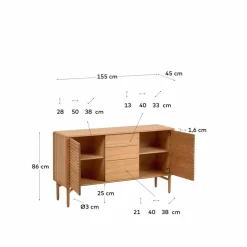 Kave Home Kommoden|Kommoden|Sideboard Lenon