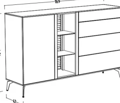 Mäusbacher Kommoden|Kommoden|Sideboard Meran