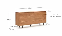 Kave Home Kommoden|Kommoden|Sideboard Uxue