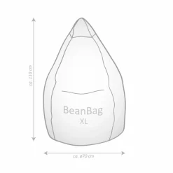 Kinder Sitting Point Sitzgelegenheiten|Sitzgelegenheiten|Sitzsack BeanBag XL BVB Emma