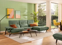 Segmüller Werkstätten Sofas & Couches|Sofa inkl. Longchair Denise
