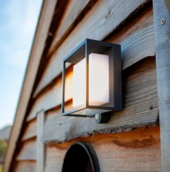 Lutec Led-Solarleuchten|Led-Solarleuchten|Solar-Außenwandleuchte Curtis