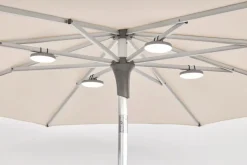 Glatz Sonnenschirm-Licht Osyrion Spot 4er Set