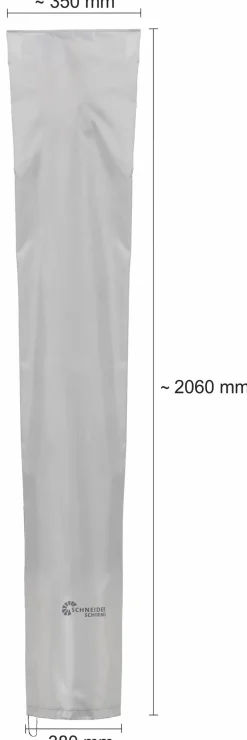 Schneider Schirme Sonnenschirm-Schutzhülle 206 cm x 35/38 cm