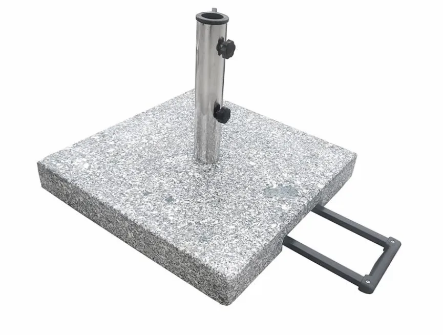 Sonnenschirmständer Granit quadratisch 40 kg