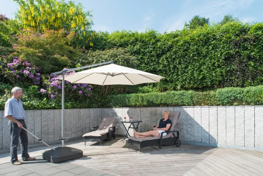 LIRO Sonnenschirmständer Midi Plus 100 kg, eckig