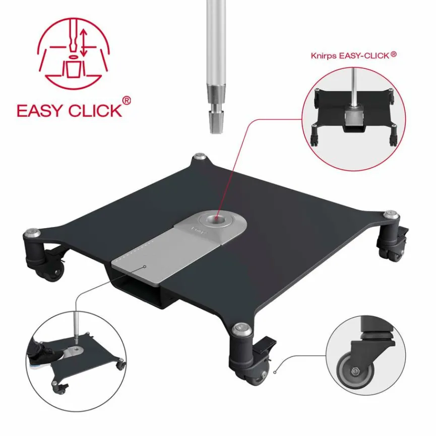 Doppler Schirmständer|Sonnenschirmständer Phoenix, 50 kg