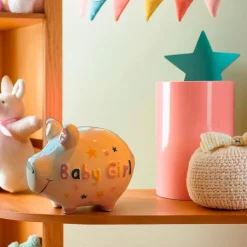 Spardose Baby Girl 12,5 x 9 cm Dekodosen