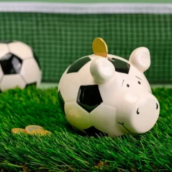 Spardose Fußball 12,5 x 9 cm