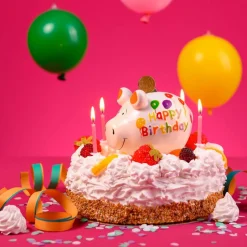 Spardose Happy Birthday 12,5 x 9 cm