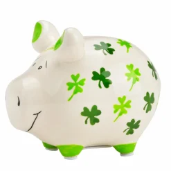 Sale Spardose Kleeblatt 12 x 9 cm Dekodosen