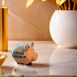 Dekodosen|Spardose Luxusschwein 12,5 x 9 cm