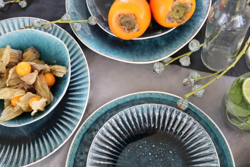 KARE DESIGN Speiseteller Mustique Rim