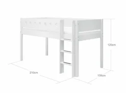 Kinder Flexa Spielbett White 90 x 200 cm
