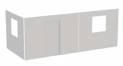 Kinder Flexa Spielvorhang 3er Set Dawn