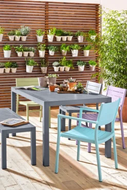 Stapelstuhl Amica, Aluminium