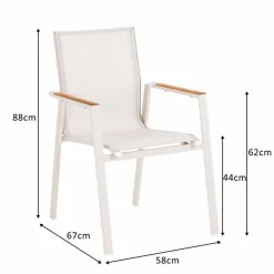 New Stapelstuhl Aspen Gartenstühle