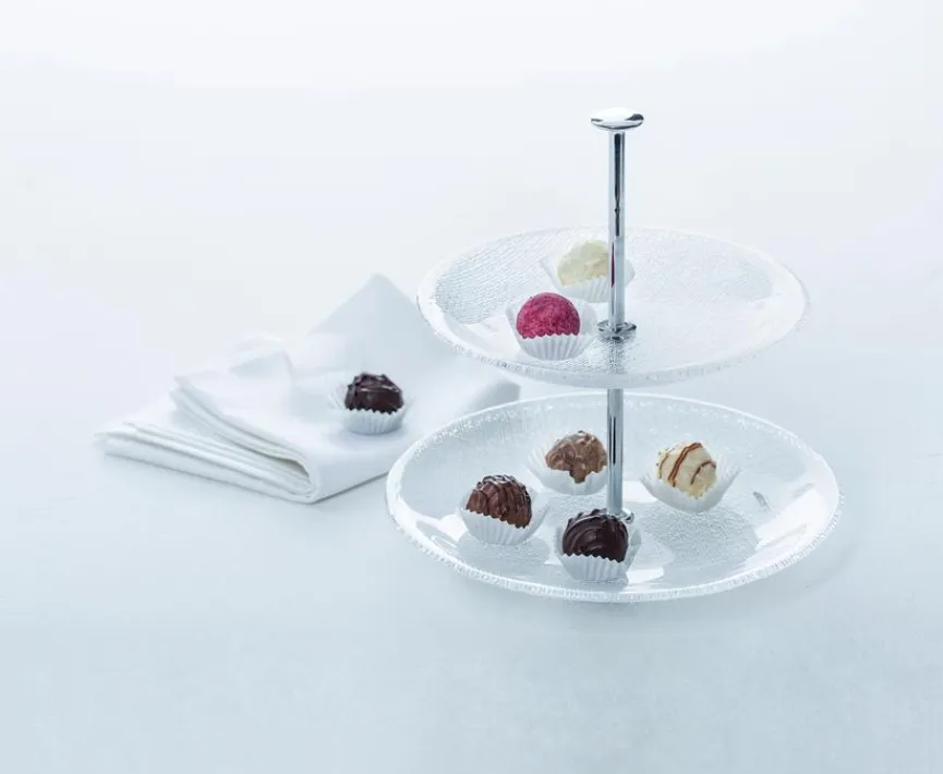 Leonardo Etageren|Etageren|2-stöckige Etagere Pralina 20 cm