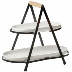 ladelle Etageren|Etageren|2-stöckige Etagere Serve & Share