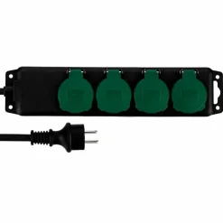 REV Zubehör|Steckdosensäule Vierfach Steckdosenleiste