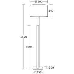 Outlet Stehlampe Arian Stehlampen