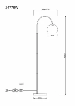 Globo Stehlampen|Stehlampe Benno