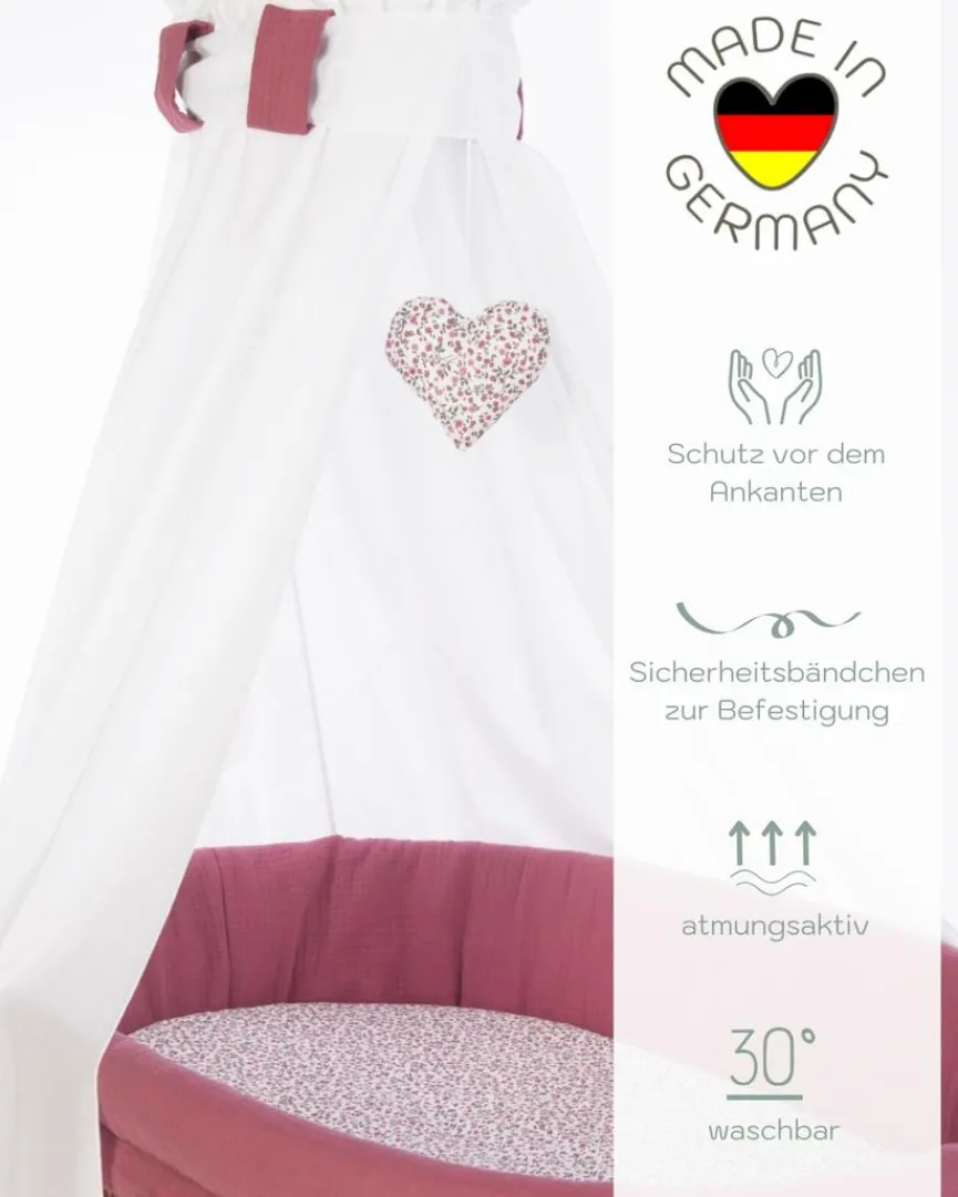 Kinder Mionido Stubenwagen Lounge 85 x 45 cm