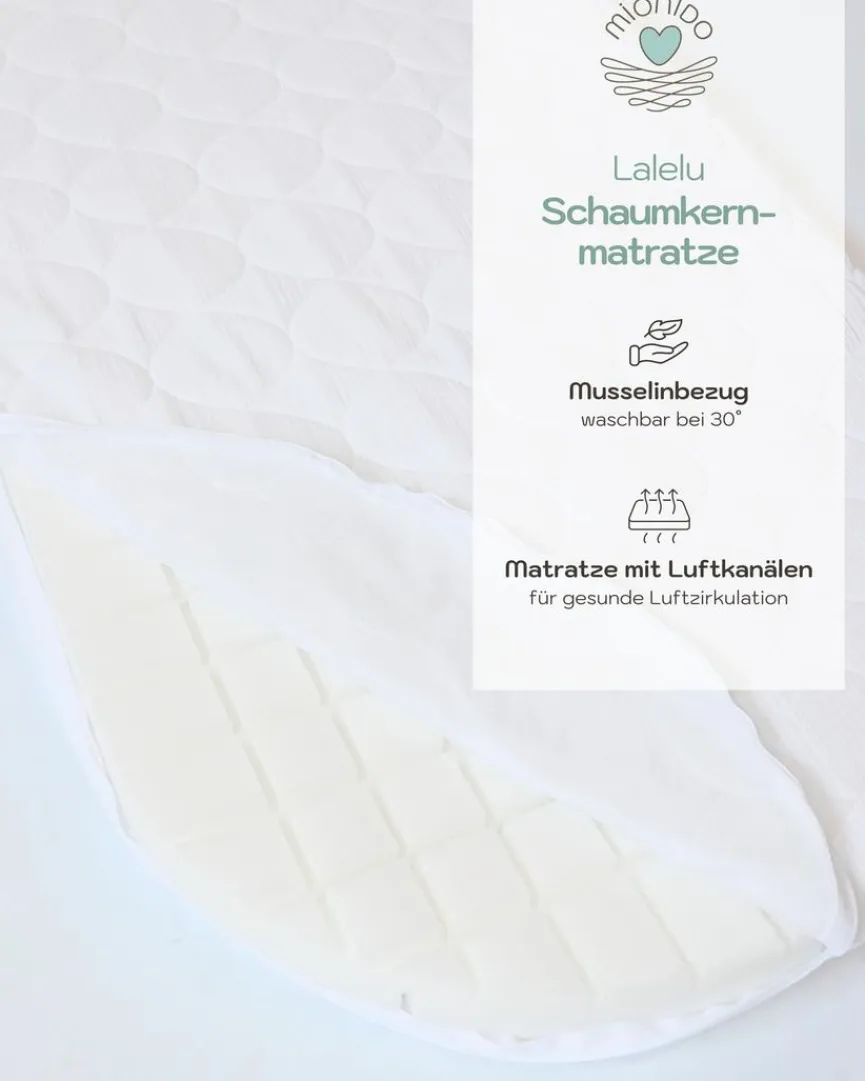 Kinder Mionido Stubenwagen Lounge 85 x 45 cm