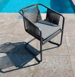 New Stuhlkissen Suite Freischwinger Gartenstuhl-Auflagen