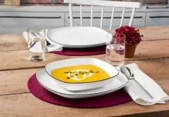 Seltmann Geschirr|Suppenteller Lido 21 x 21 cm