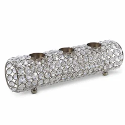 Teelichthalter Kristall 33,5 cm