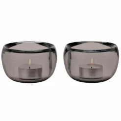 Stelton Teelichthalter|Teelichthalter|Teelichthalter Ora 2tlg.