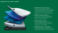 Tempur Pro® Plus Matratze Medium CoolQuilt Matratzen