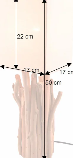 Guru-Shop Tischleuchte Kukuma