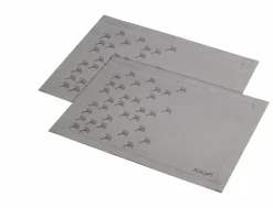 Discount Tischset Faded Cornflower 2er Tischwäsche|Tischwäsche