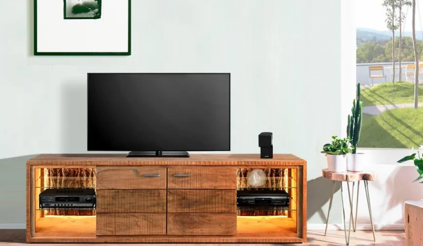 WOLFMÖBEL Kommoden|Kommoden|TV-Lowboard Bark 4073