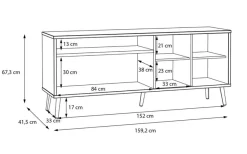 Sale TV-Lowboard Harllson Kinder Kinderkommoden & -Nachttische|Kinderkommoden & -Nachttische