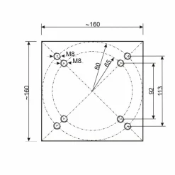 Schneider Schirme Universal-Bodenanker Zum Eingraben