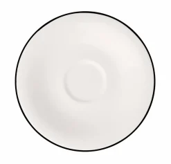 Villeroy & Boch Geschirr|Untertasse Black Lines Ø 16,7 cm