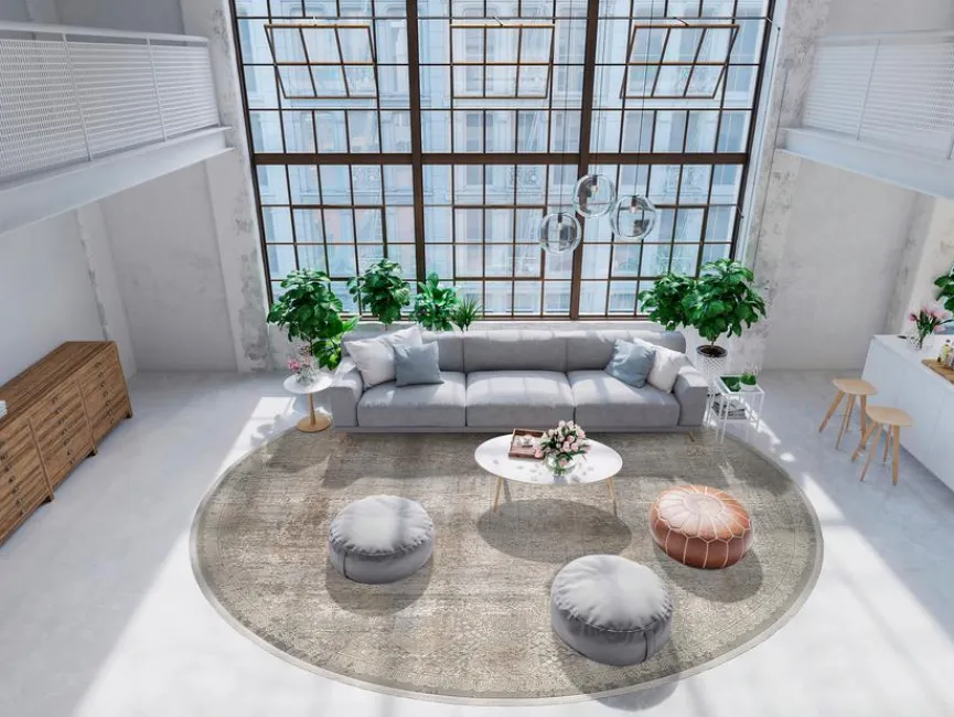 Online Vintage Teppich Apollo Ø 240 cm Vintage Teppiche