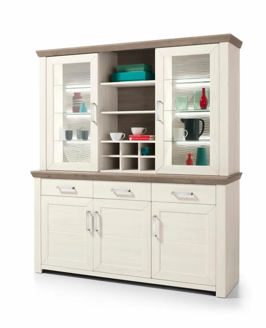 set one by Musterring Vitrinenaufsatz York