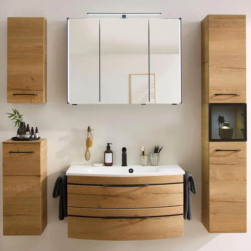 Hot Vitrinen-Hochschrank PE 7045 Badschränke