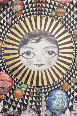 KARE DESIGN Bilder Mit Rahmen|Bilder Nach Themen|Wandbild 160 x 260 cm Balloons 52979