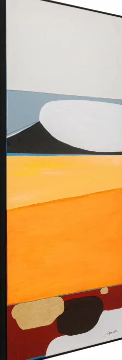KARE DESIGN Bilder Mit Rahmen|Bilder Nach Themen|Wandbild 73 x 143 cm Abstract
