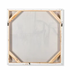 Wandbild 60 x 60 cm Abtrakt Schwarz - II