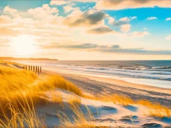 EUROART Bilder Mit Rahmen|Wandbild 60 x 80 cm Baltic Sea IV