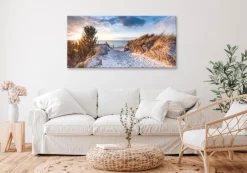 Clearance Wandbild 55 x 115 cm Beautiful Coast III Bilder Ohne Rahmen