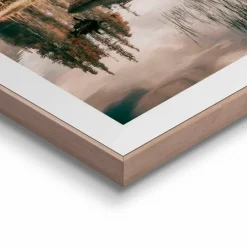 Reinders Bilder Mit Rahmen|Bilder Nach Themen|Wandbild 30 x 40 cm Bergsee