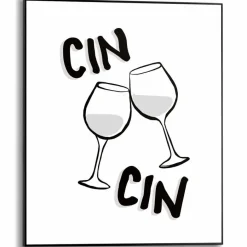 Reinders Bilder Mit Rahmen|Wandbild 40 x 50 cm Cin Cin
