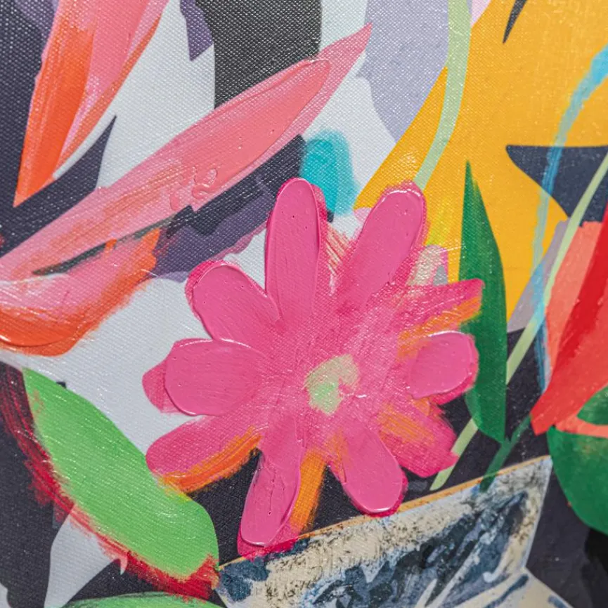 Bilder Mit Rahmen|Wandbild 52,1 x 72,1 cm Colorful Flower